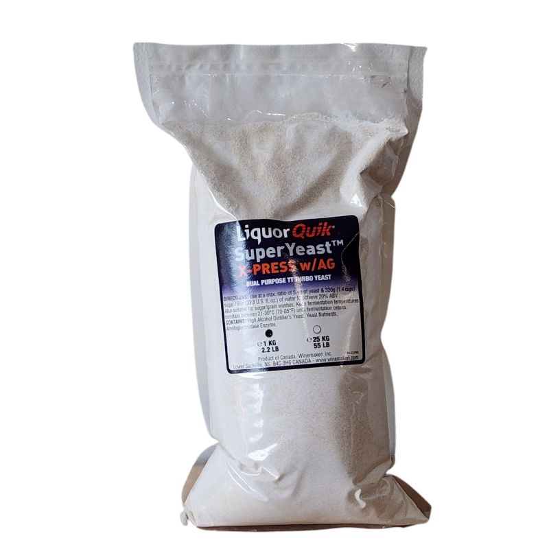 Liquor Quik Superyeast X-Press For Fast Fermentation In Home Brewing